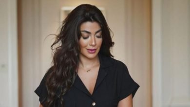 زينة لؤي بأطلالة مميزة