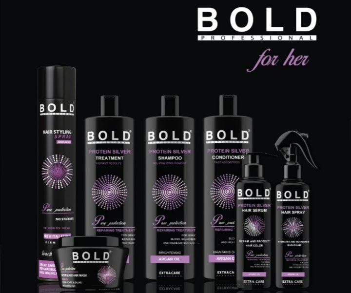Bold Silver Protein Treatment Collection مجموعة خاصة للعناية بالشعر الأشقر والرمادي