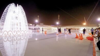 شركة 85 لتنظيم المعارض والمؤتمرات تحول الصحراء إلى جليد