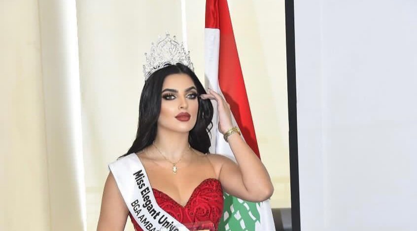 ملكة جمال الاناقة “ملاك عبيدات” سفيرة السلام في الشرق الأوسط