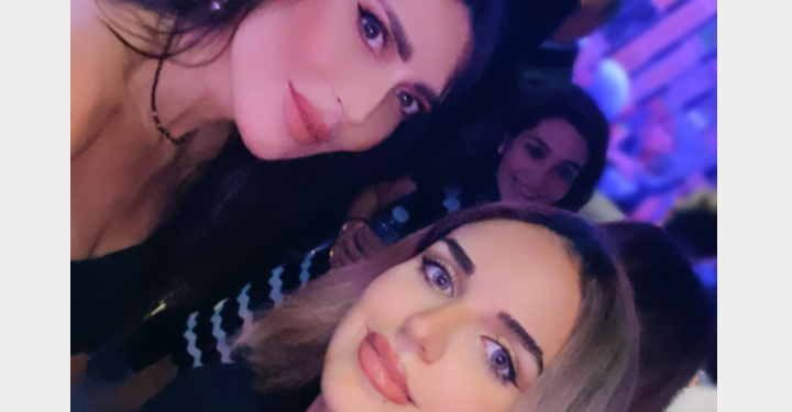 الفنانة “Nour Bazerbashi” في افتتاح معرض إكسبو دبي 2020
