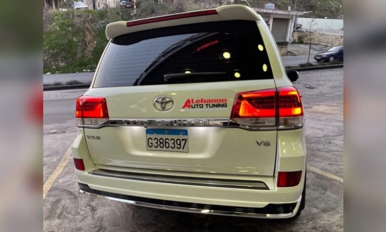 شركة Auto tuning Lebanon إلى الأضواء من جديد بتحويل كامل لسيارة لاند كروزر