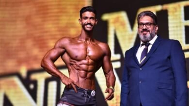 طه أسعد يحتل المركز الأول في بطولة MR UNIVERSE العالمية لكمال الأجسام