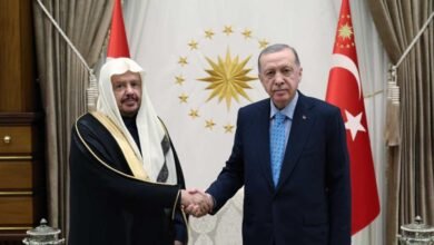 “لقاء مغلق” بين أردوغان ورئيس مجلس الشورى السعودي