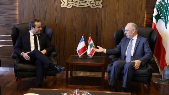 وزير دفاع فرنسا: سنواصل دعم لبنان وماكرون كلفني بإعداد برنامج تعاون عسكري بين البلدين