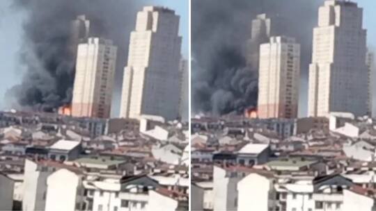 Photo of اندلاع حريق في مركز ثقافي في إسطنبول