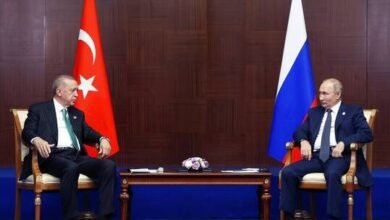 صحيفة تركية: أردوغان سيبحث مع بوتين اليوم مقترح وساطته للتسوية في أوكرانيا