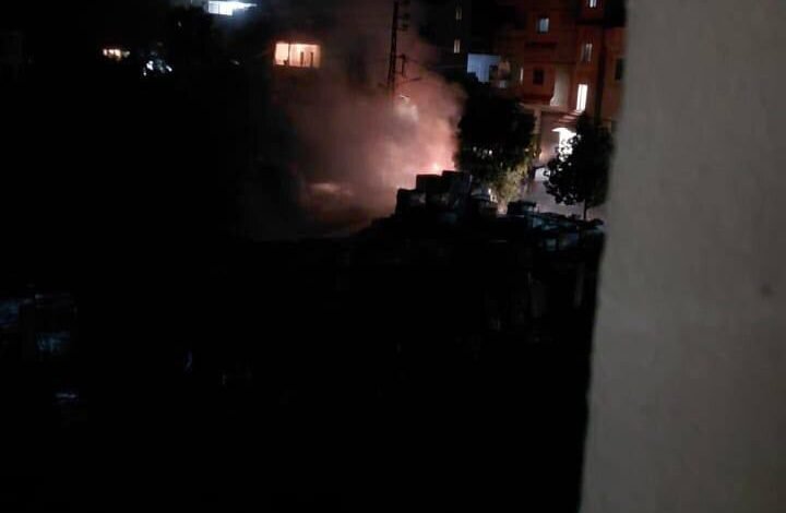 الجيش الإسرائيلي يعلن مهاجمة عنصر من حزب الله في بنت جبيل جنوبي لبنان (صور)
