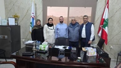 بلدية العباسية تشكر بلدية برجا على احتضان النازحين