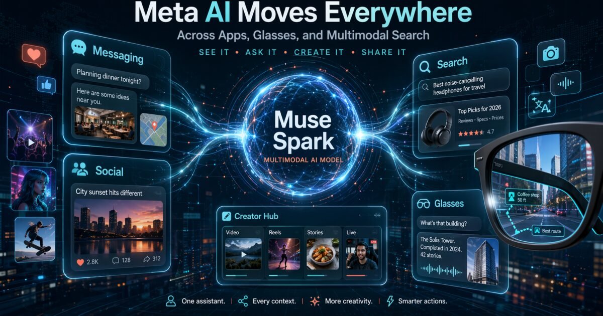 ميتا: Muse يعمل عبر البريد والتقويم والمدفوعات مع تحكم المستخدم في الصلاحيات