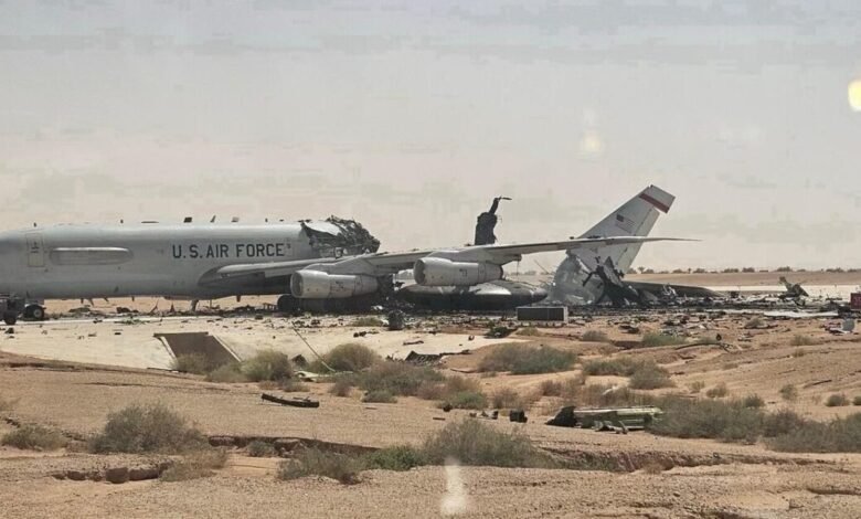 صور حصرية تكشف أضراراً واسعة في قواعد أميركية جراء الهجمات الإيرانية #عاجل