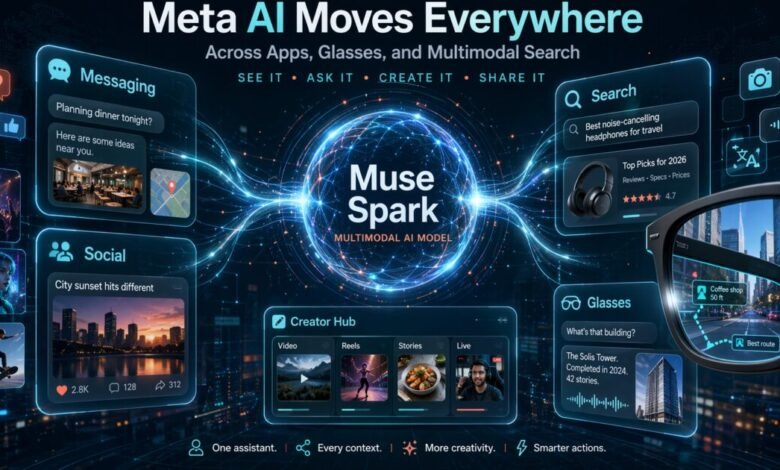 ميتا: Muse يعمل عبر البريد والتقويم والمدفوعات مع تحكم المستخدم في الصلاحيات