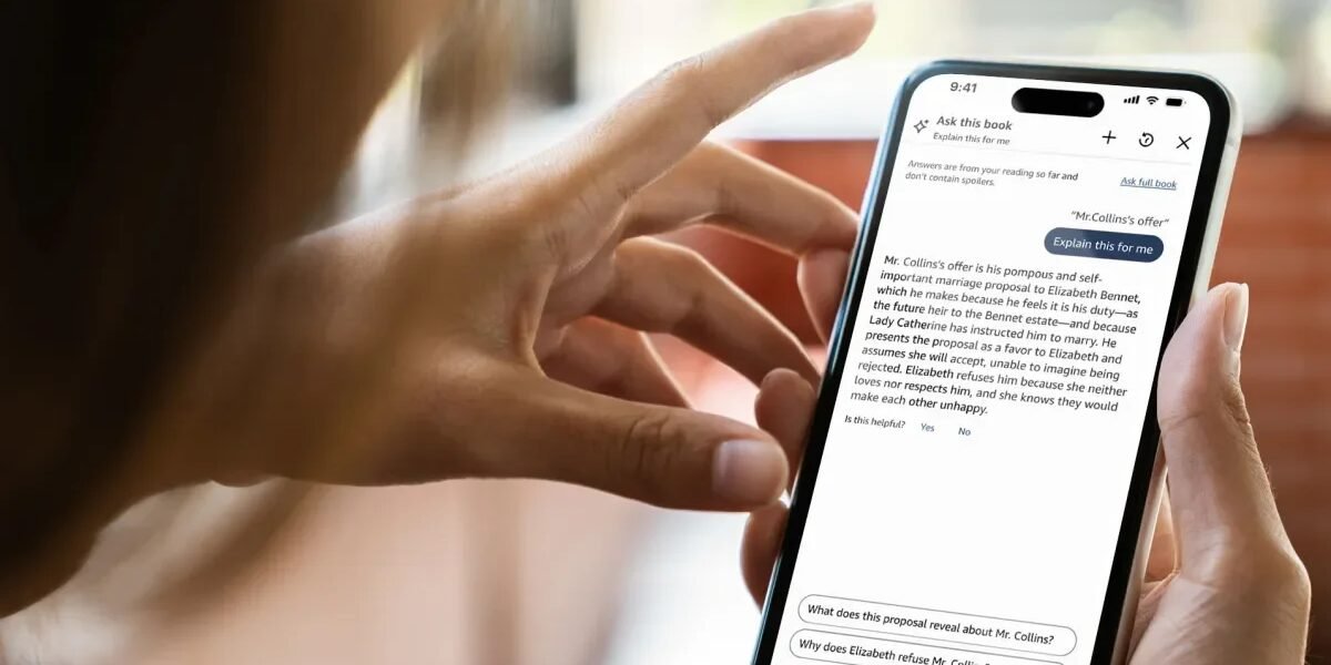 يتم إطلاق ميزة Kindle Ask this Book المدعومة بالذكاء الاصطناعي في تطبيق iOS