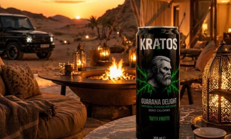 KRATOS & Co البرتغالية تُطلق كراتوس في المملكة العربية السعودية: مشروب الطاقة الذي لا يشبه أي مشروب آخر