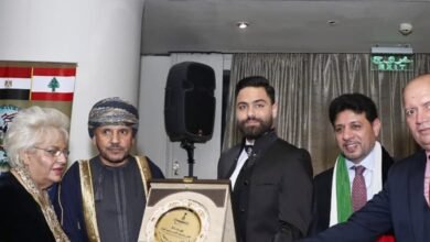 بحضورٍ إعلاميٍ و دوليٍ كبير.. الممثل اللبناني حسين فنيش مكرّماً في القاهرة