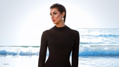زينة حلبي إلى الأضواء من جديد في أحدث جلسة تصوير
