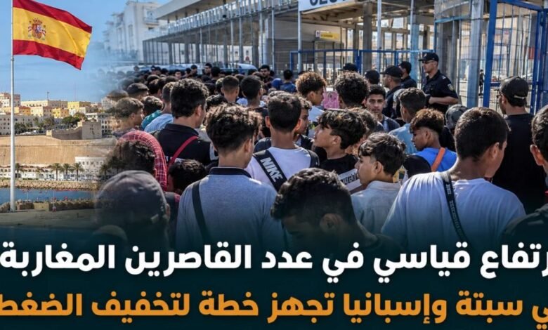 سبتة: 2500 قاصر مغربي يضغطون على مرافق الاستقبال