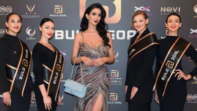 شروق شلواطي تسطع كالنجمة في حفل انطلاق شركة Build Goal العالمية بدولة الإمارات العربية المتحدة.