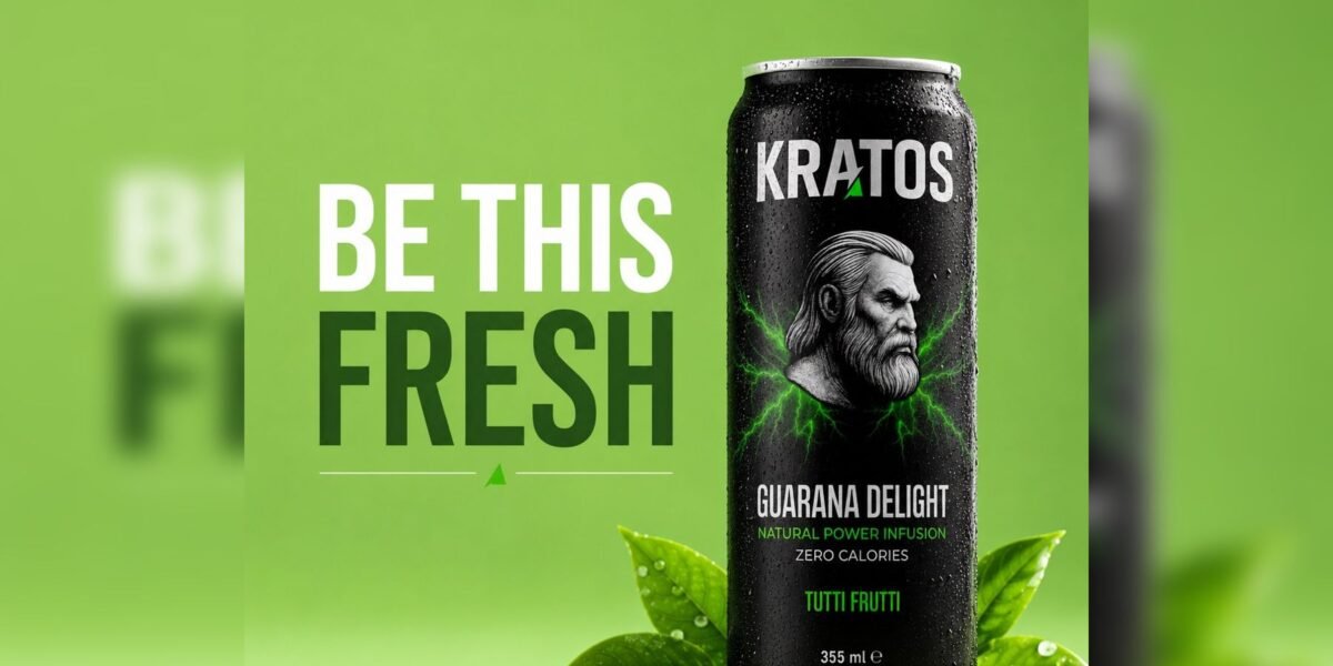 كريتوس KRATOS مشروب الطاقة الوظيفي الجديد الذي فاجأني وأنا أبحث في السوق العالمي
