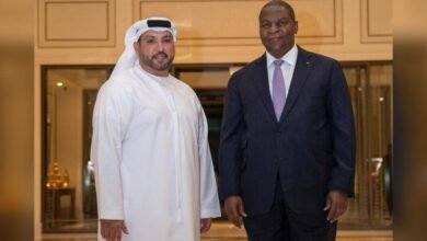 مؤسس بلازو للضيافة منذر درويش يلتقي رئيس جمهورية أفريقيا الوسطى فوستان آرشانج تواديرا