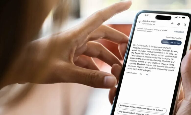 يتم إطلاق ميزة Kindle Ask this Book المدعومة بالذكاء الاصطناعي في تطبيق iOS