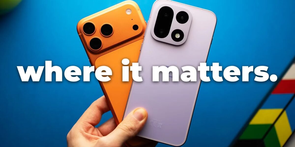 يُظهر OnePlus 15 Vs iPhone 17 Pro Max الفرق الحقيقي. (فيديو)